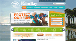 Desktop Screenshot of palmbayflorida.org