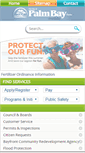 Mobile Screenshot of palmbayflorida.org